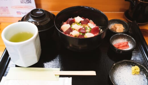 あざみ野駅からすぐ、住宅地の真ん中の「まぐろ専門店まぐろ」