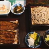 小金井の蕎麦屋「田吾作」でうな重+蕎麦! 2