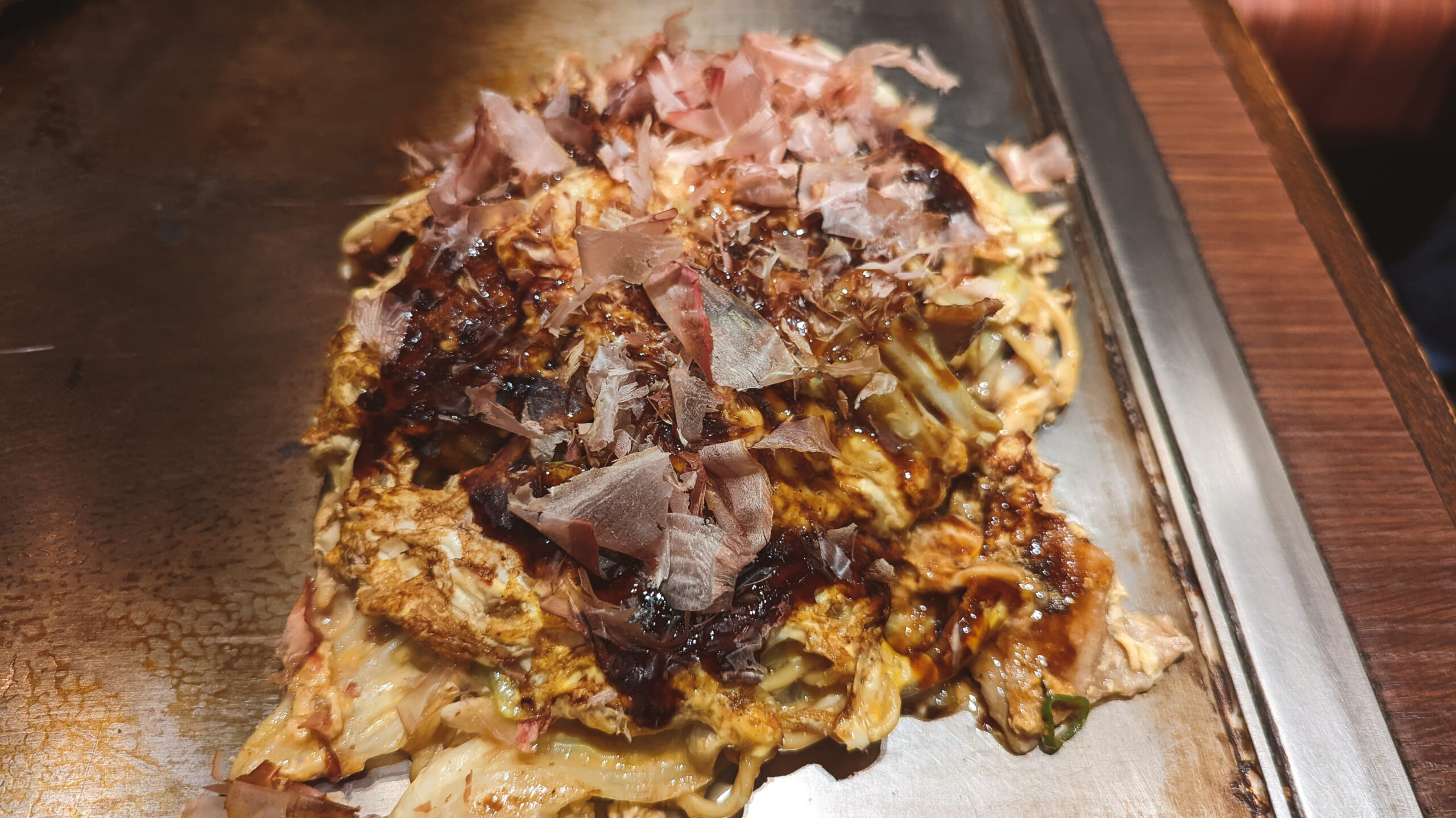 六本木で大阪老舗お好み焼き屋の味「さんて寛」 11