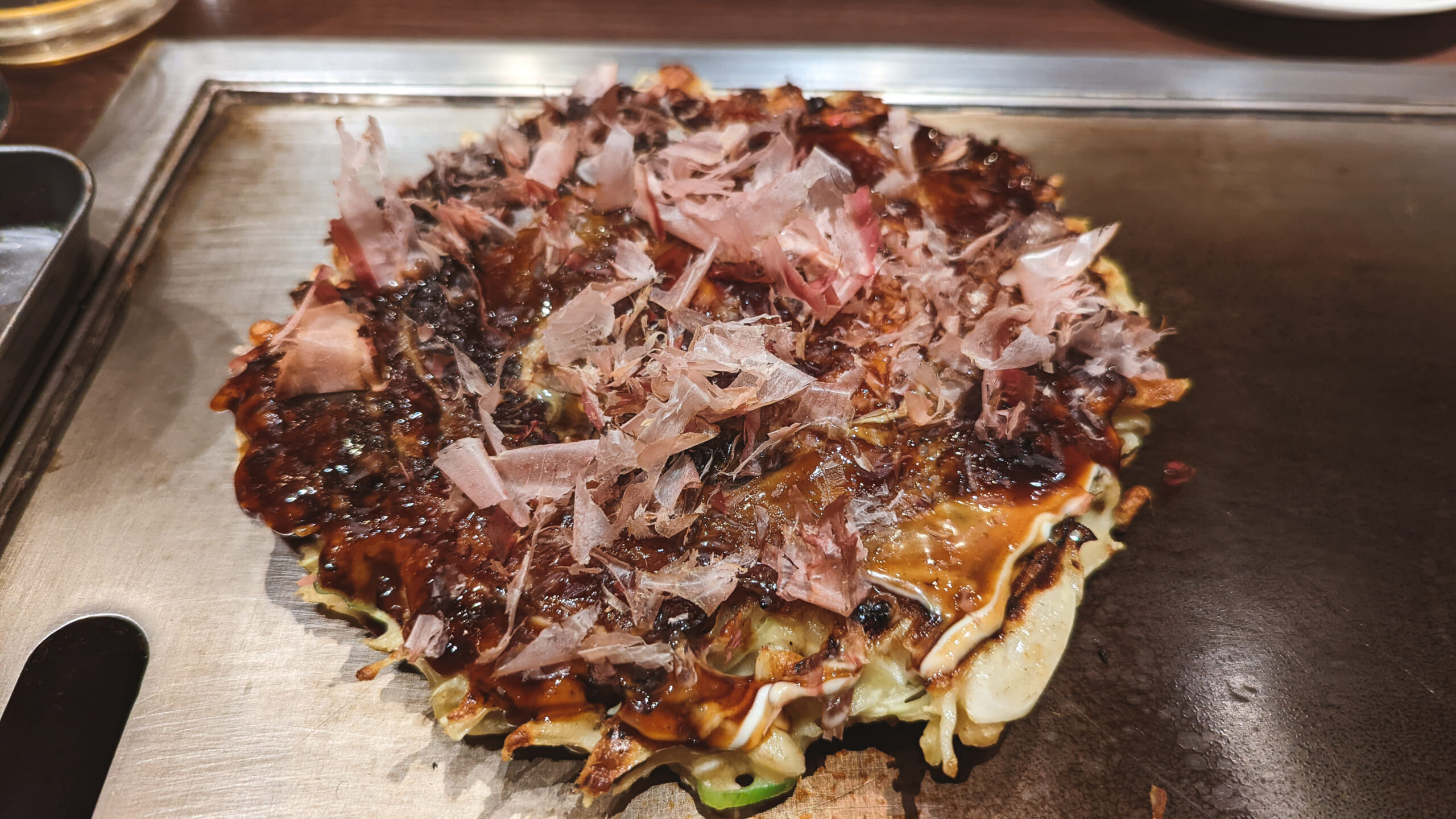六本木で大阪老舗お好み焼き屋の味「さんて寛」 9