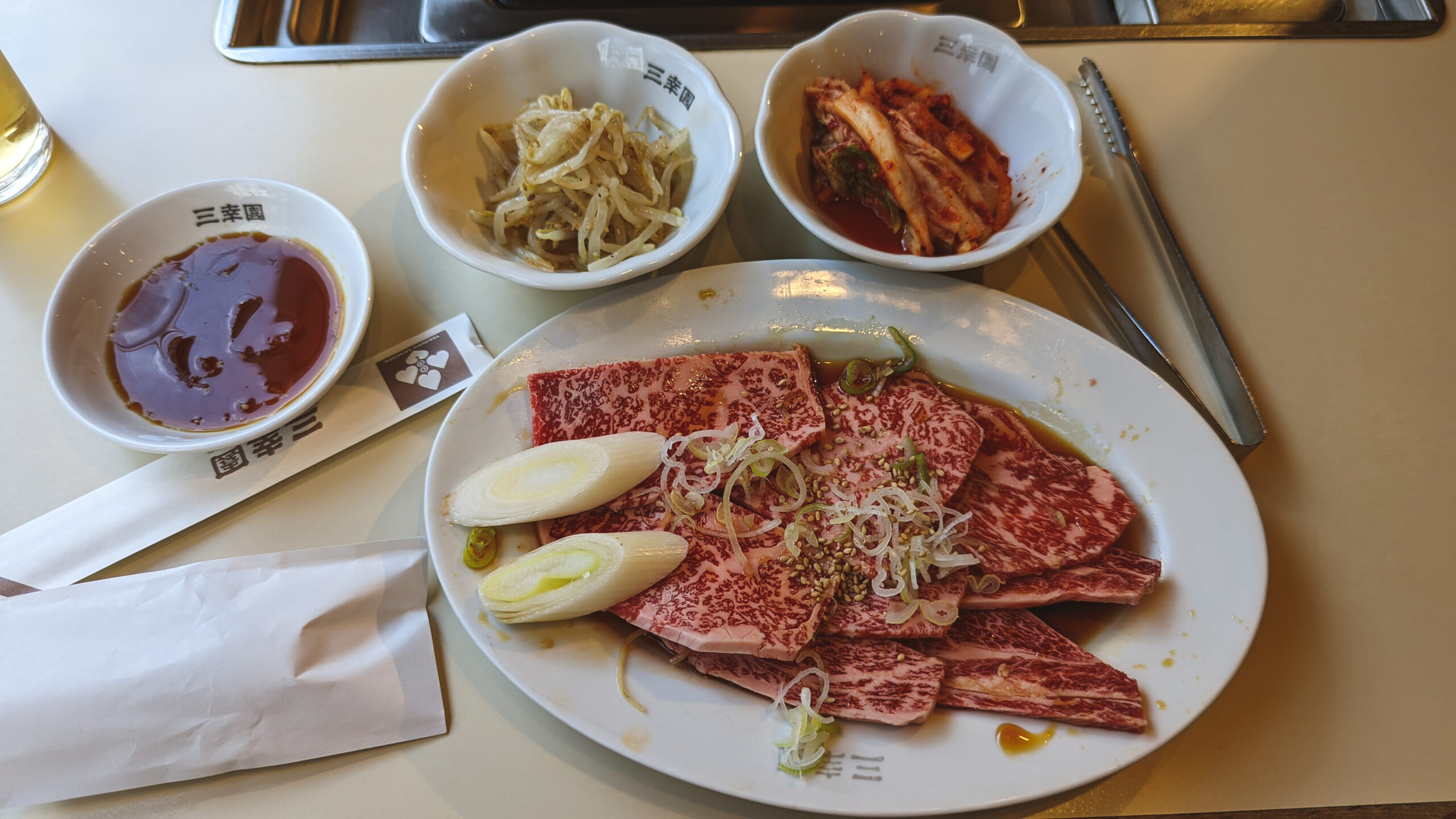 麻布十番の老舗焼肉店「三幸園」で焼き肉ランチ 7