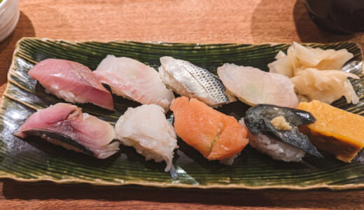 六本木でリーズナブルなランチ寿司なら「貝政」