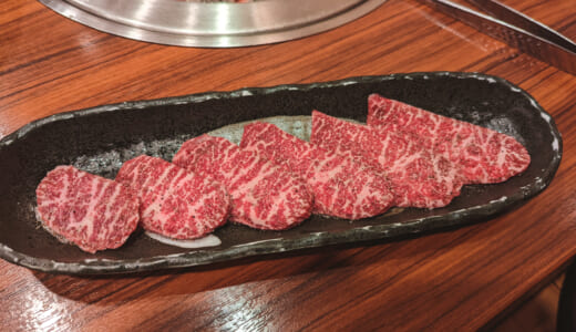 六本木、麻布警察署の隣の焼き肉「龍叶苑」
