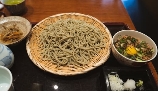 久々、赤坂の蕎麦屋「娑伽羅」