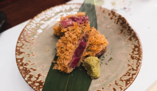 西麻布の高級料理屋「利休。」で舌鼓！