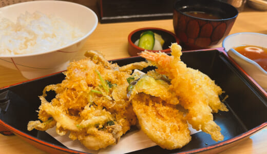 半蔵門でリーズナブルな天丼がありがたい！「天重」