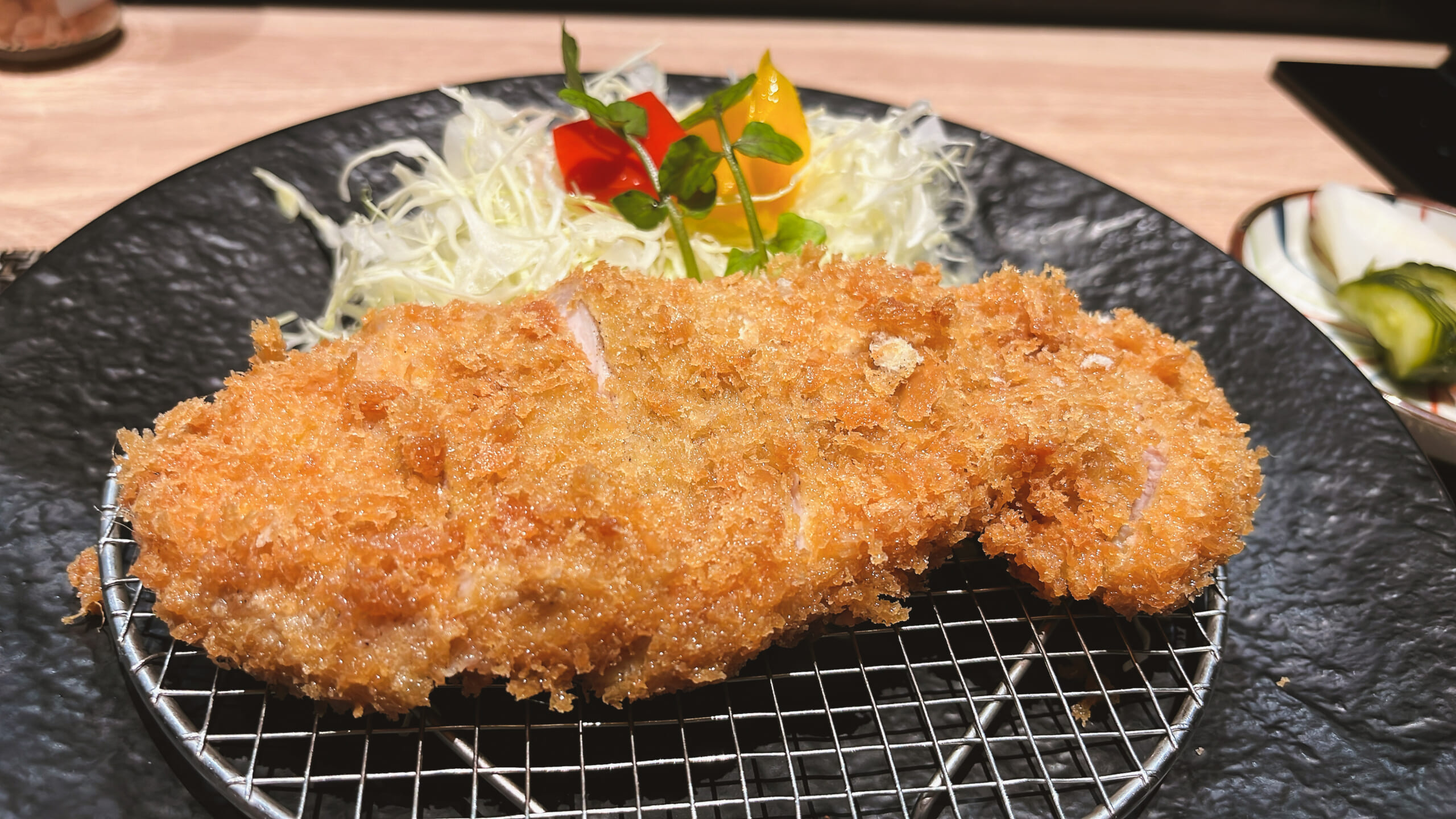 市ヶ谷で気軽にとんかつ!「とんかつ 河むら」 8