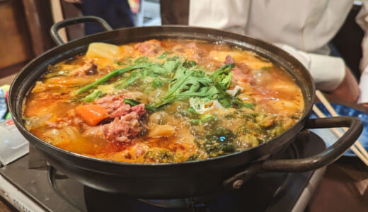 上野、アットホームな韓国料理店「おんどる」