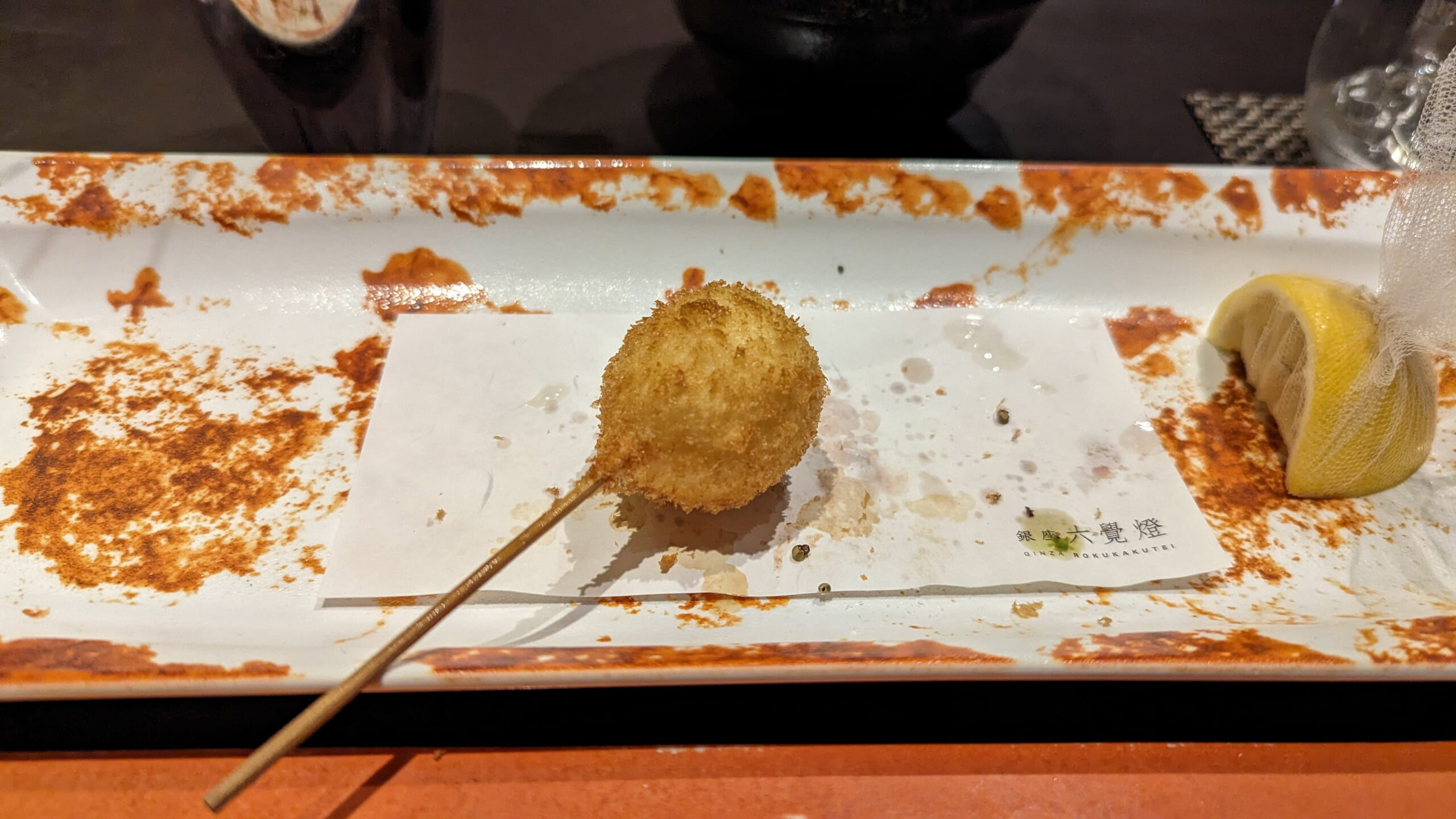 【麻布十番】銀座六覺燈で絶品串揚げ20本(+1本)!驚きの美味しさ大公開 25