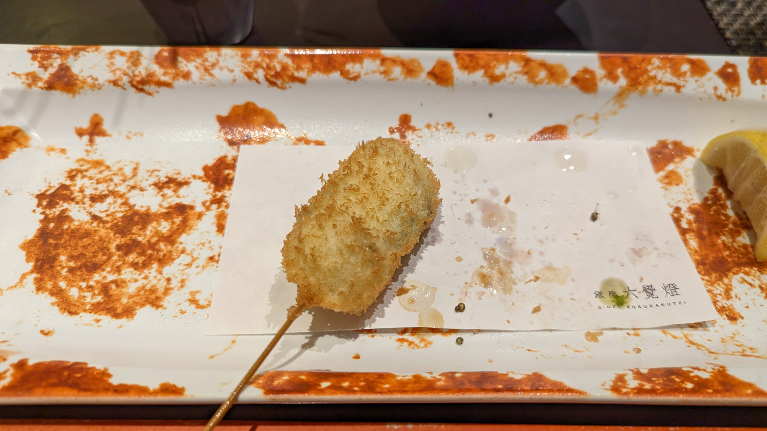 【麻布十番】銀座六覺燈で絶品串揚げ20本(+1本)!驚きの美味しさ大公開 21