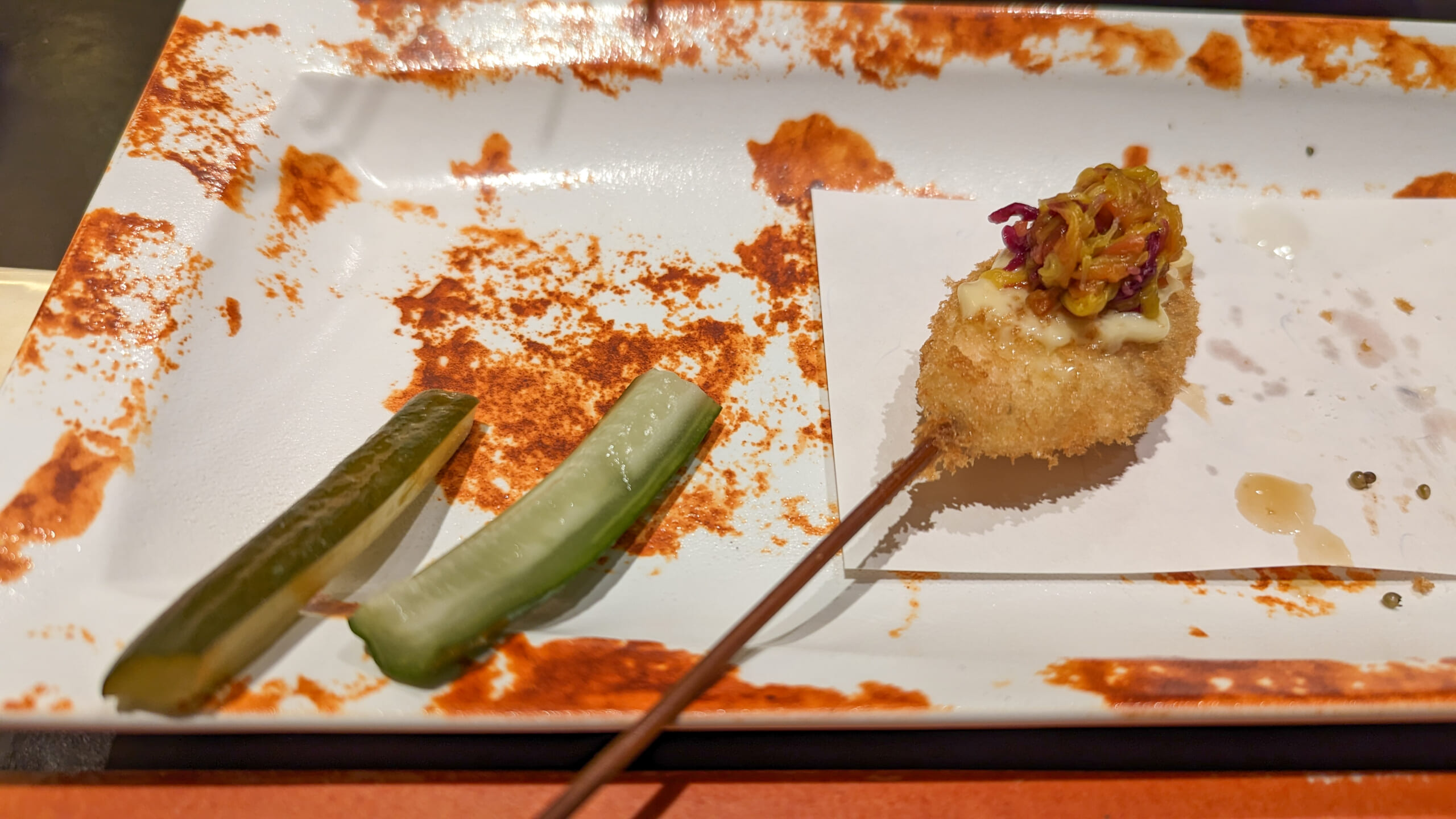 【麻布十番】銀座六覺燈で絶品串揚げ20本(+1本)!驚きの美味しさ大公開 17