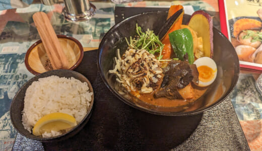 赤坂の新スポット！奥芝商店の絶品スープカレー！