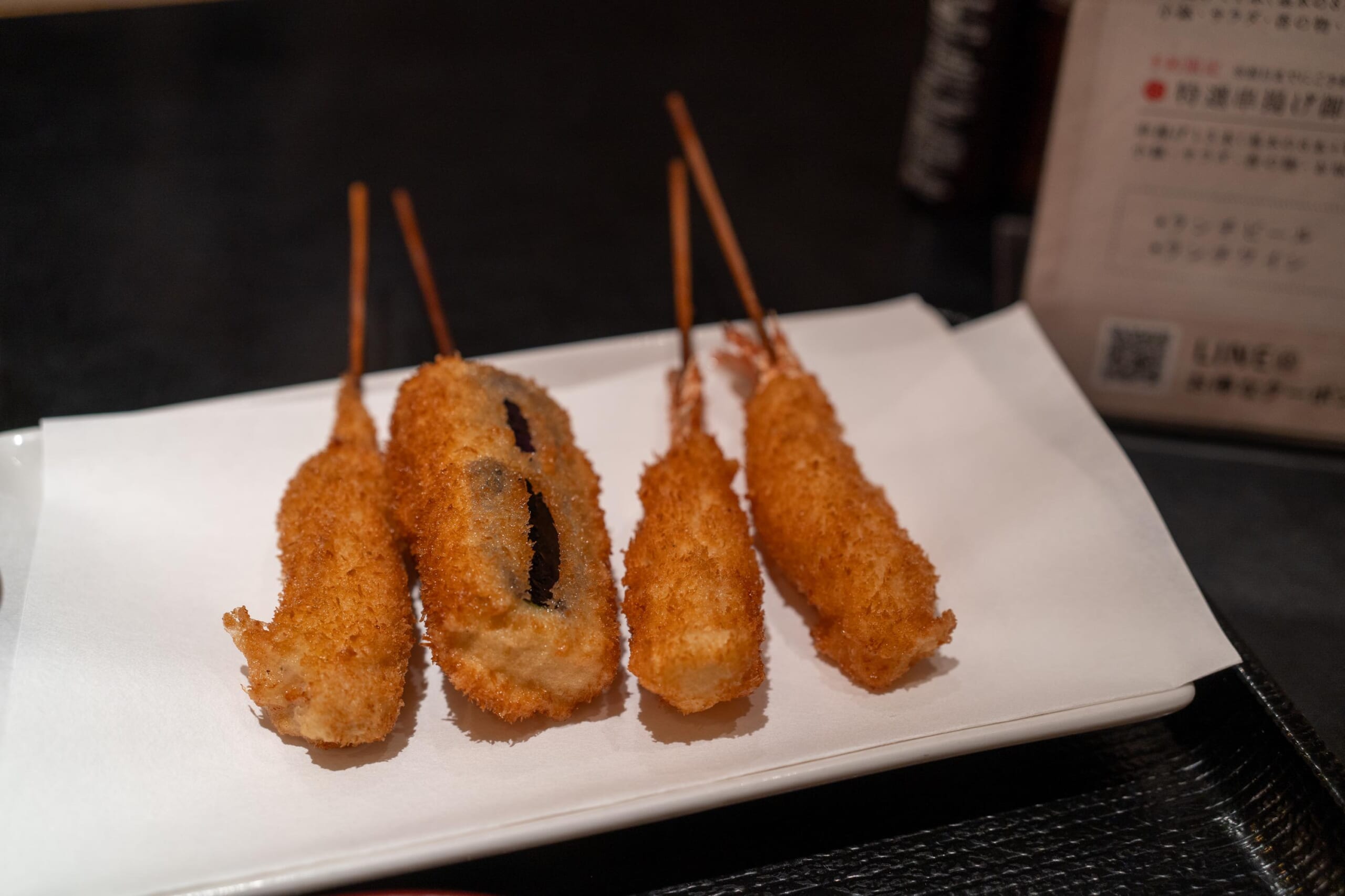 駆け込みで満喫!赤坂見附「六波羅」の絶品串揚げランチ 9