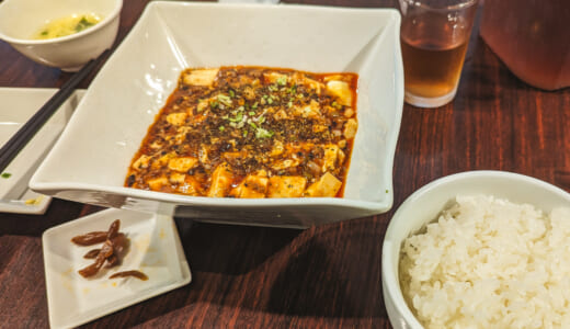暑い日は赤坂「四川雅園」の麻婆豆腐でスパイスアップ！
