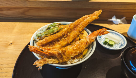 再訪！六本木ヒルズの天麩羅店「天蒼々」で特上天丼を堪能！