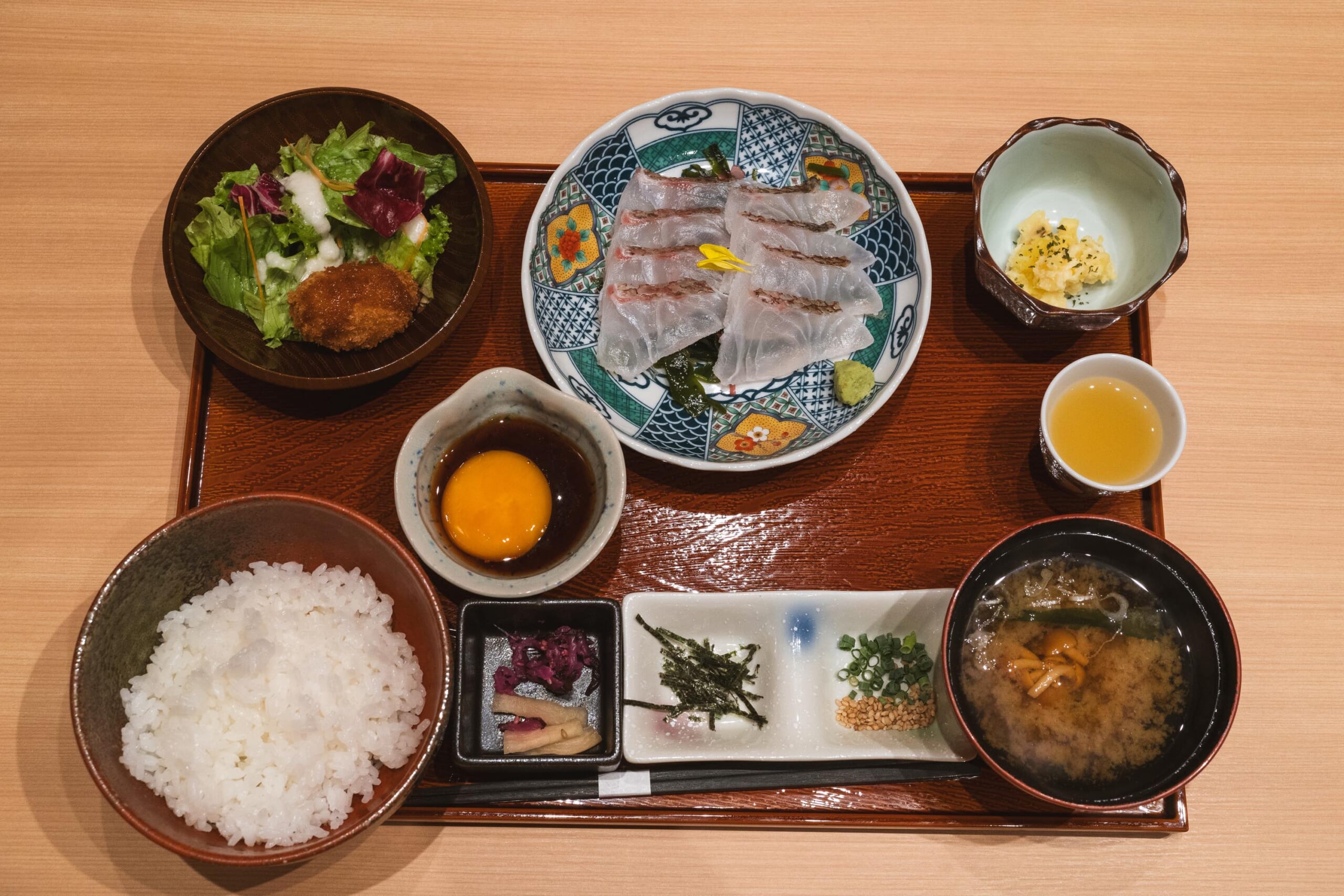 赤坂でランチ!おかずが美味しい「おさけと」で絶品の宇和島鯛めし体験 8