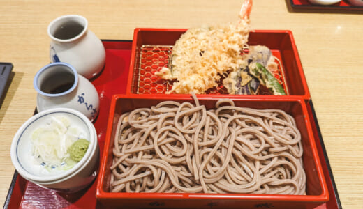 夏の暑さには冷たいそば！麻布十番「永坂更科 布屋太兵衛」で生粉打ちそば。