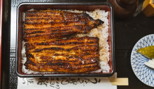 代々木上原の老舗うなぎ店「鮒與」のランチうな重