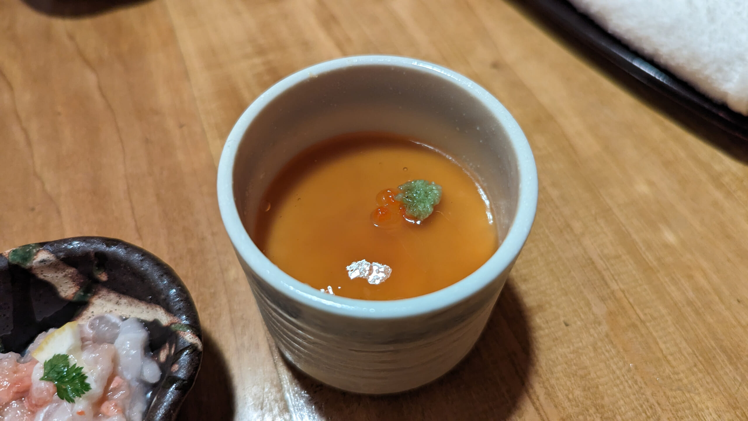 珍しい穴子料理のコースを東銀座で「はかりめ」 8