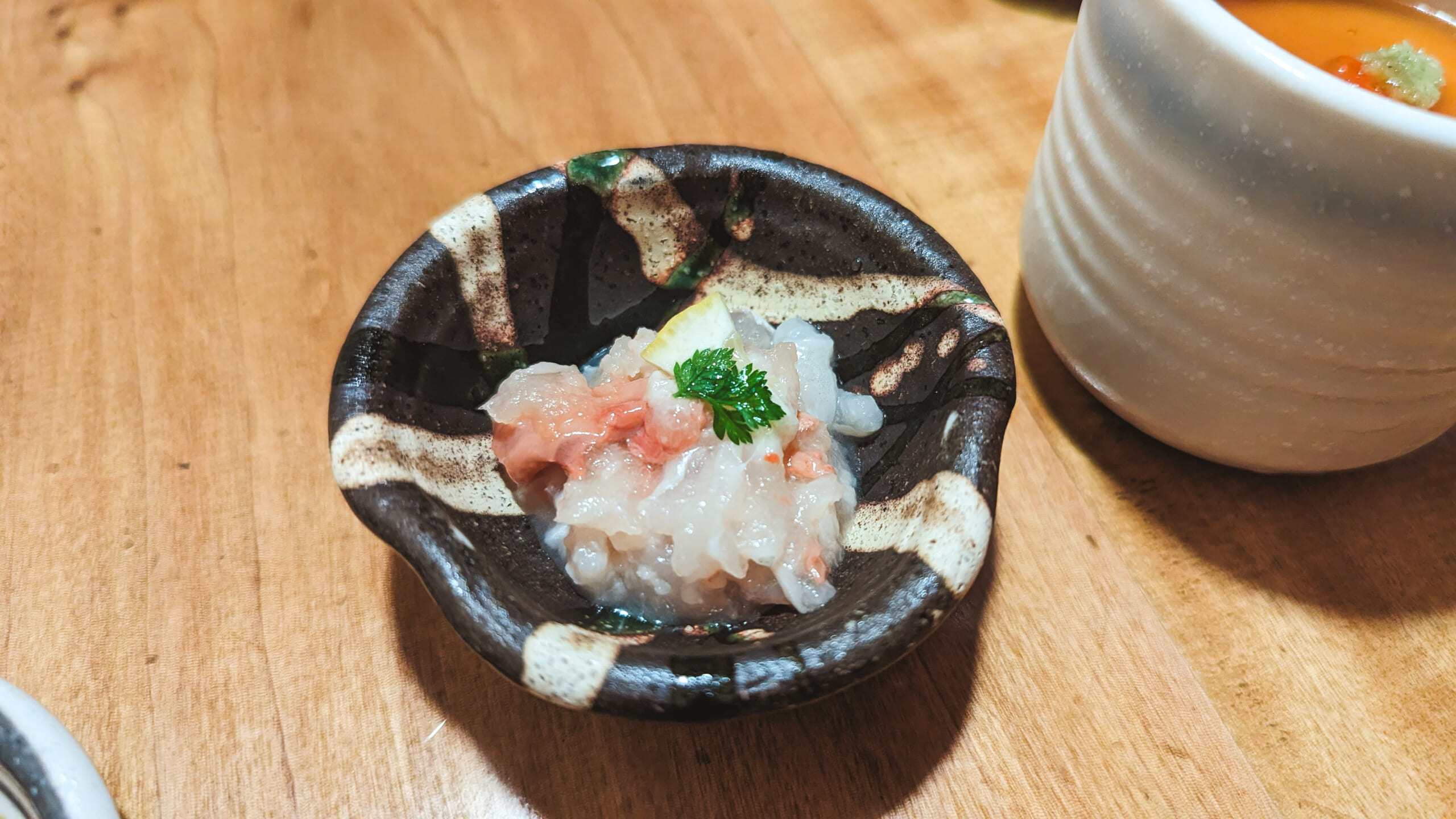 珍しい穴子料理のコースを東銀座で「はかりめ」 7