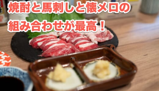 九州料理の魅力満載！「寄り処 つむぎ」で馬刺し三種盛りを楽しむ