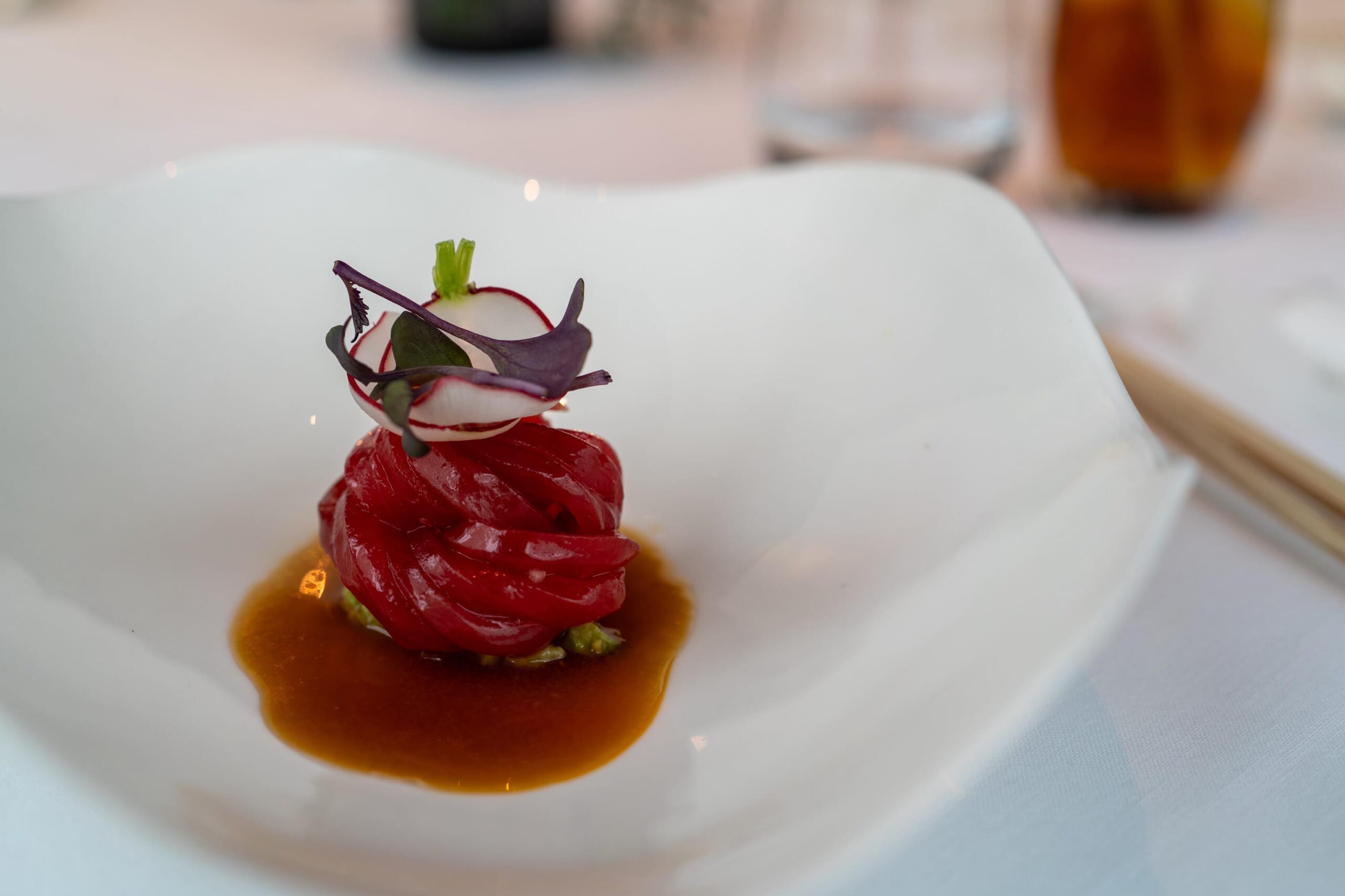 【衝撃】寿司もヌードルも!Jean-Georges Tokyoのモダンフレンチに舌鼓 12