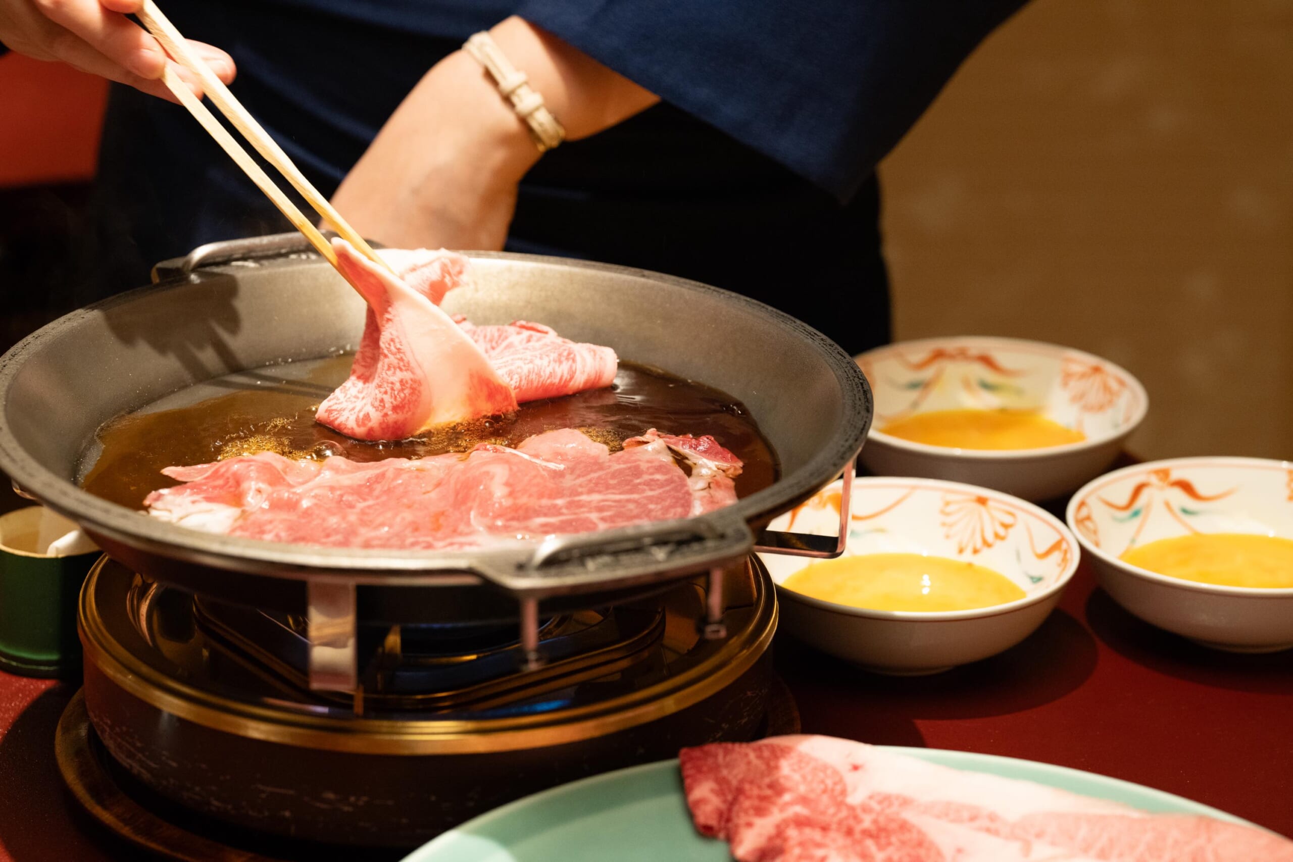 東京ガーデンテラスの今半で極上畳個室ですき焼きランチ! 18