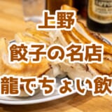 並んでも食べたい!上野昇龍のジャンボ餃子と炙り焼豚 4