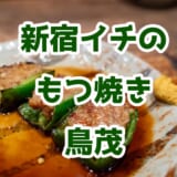 ピーマンの肉詰め発祥てマジ?w新宿「鳥茂」で味わう極上のレバー&つくね 2