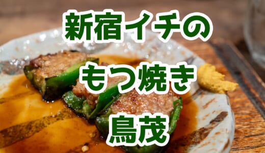 ピーマンの肉詰め発祥てマジ？ｗ新宿「鳥茂」で味わう極上のレバー＆つくね