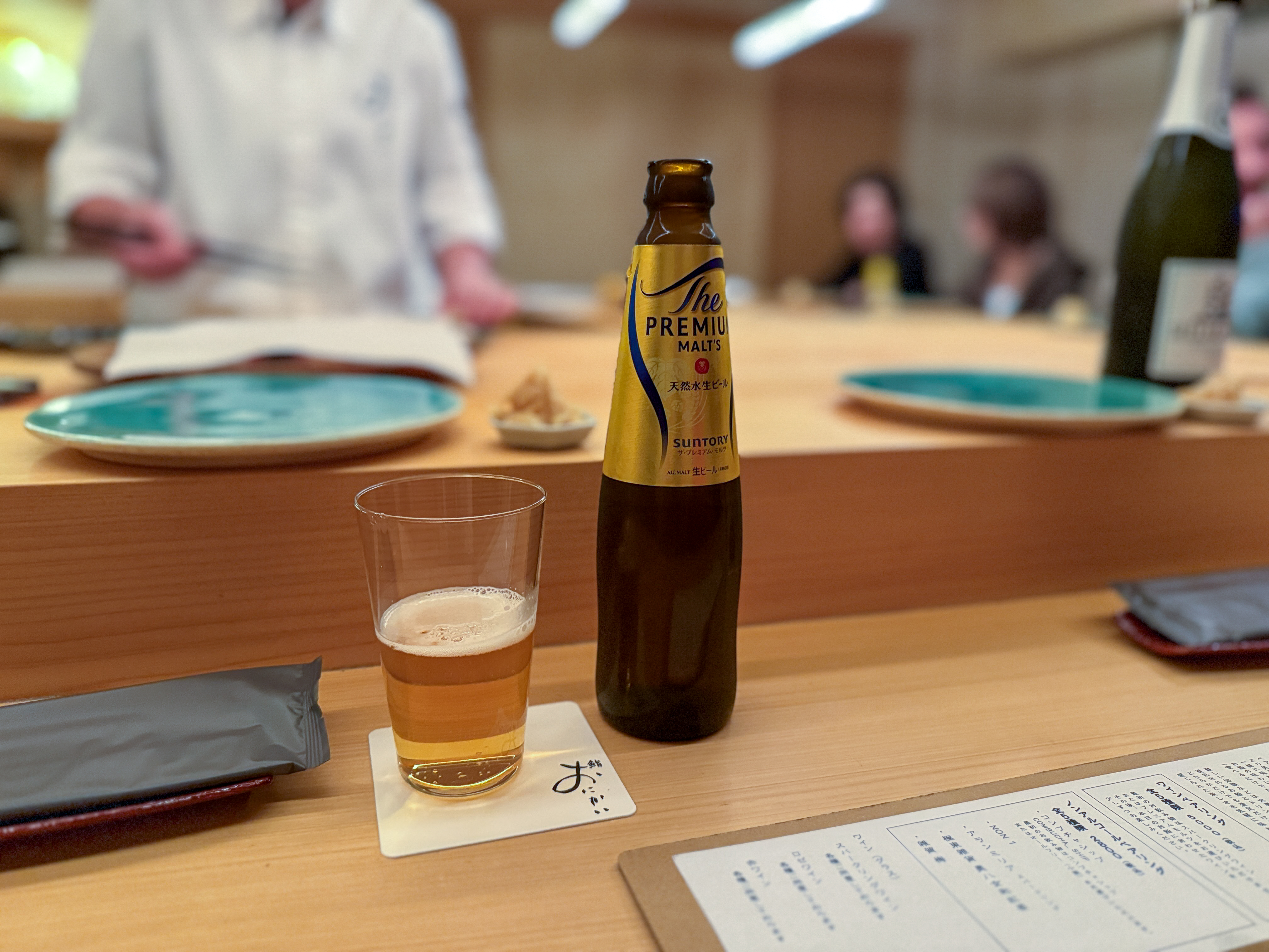ワインで鮨をいただく夜。中目黒「鮨おにかい+1」初体験レポ 7