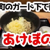 【日比谷】ガード下の十割蕎麦!二日酔いランチにはちょうどよい 2