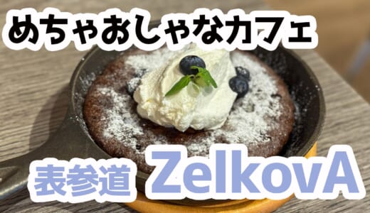 表参道テラスで1杯！カフェ・ゼルコヴァの贅沢ポテトと大人スイーツ
