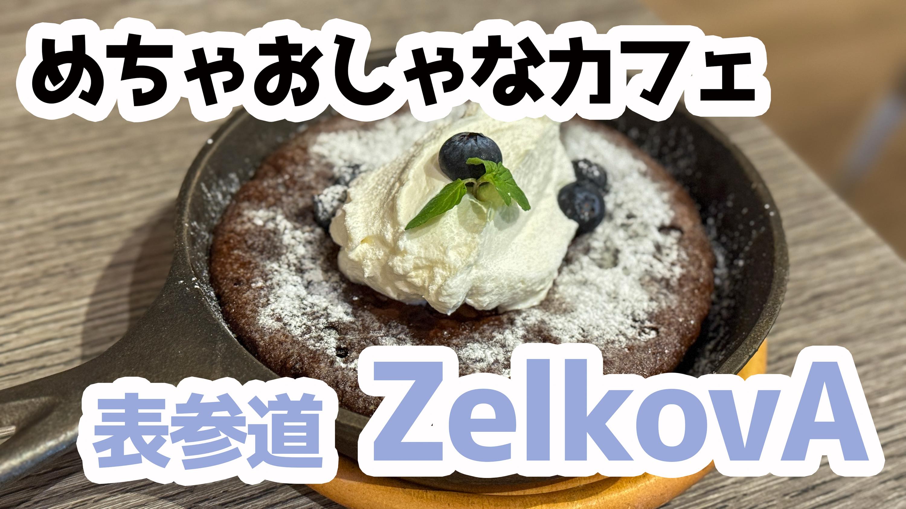 表参道テラスで1杯！カフェ・ゼルコヴァの贅沢ポテトと大人スイーツ