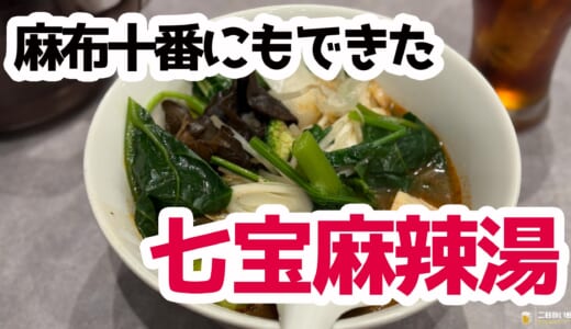 具材自由に選べて最強カスタム！麻布十番『七宝麻辣湯』で薬膳スープ春雨ランチ