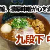 九段下駅スグ！味噌ラーメン新時代、『中路』の魅力に酔いしれる夜