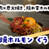 池袋で生肉刺しOK!保健所公認「炭火焼ホルモンぐう はなれ」体験記 2
