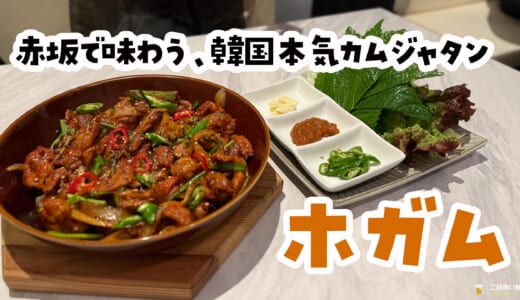 赤坂で本場の味。ホガムの看板・海鮮チムで韓国鍋ナイト