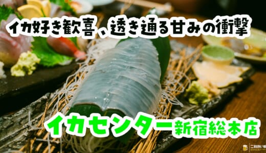 イカ好き歓喜の透明美、フライも刺しも全部ウマい！イカセンター