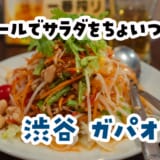 45分余裕ができたら行きたい、一人でガパオ食堂のソムタム酒場