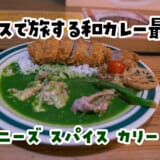 カツonグリーン！見た目も香りも挑戦的な和出汁×スパイスのグリーンカレー