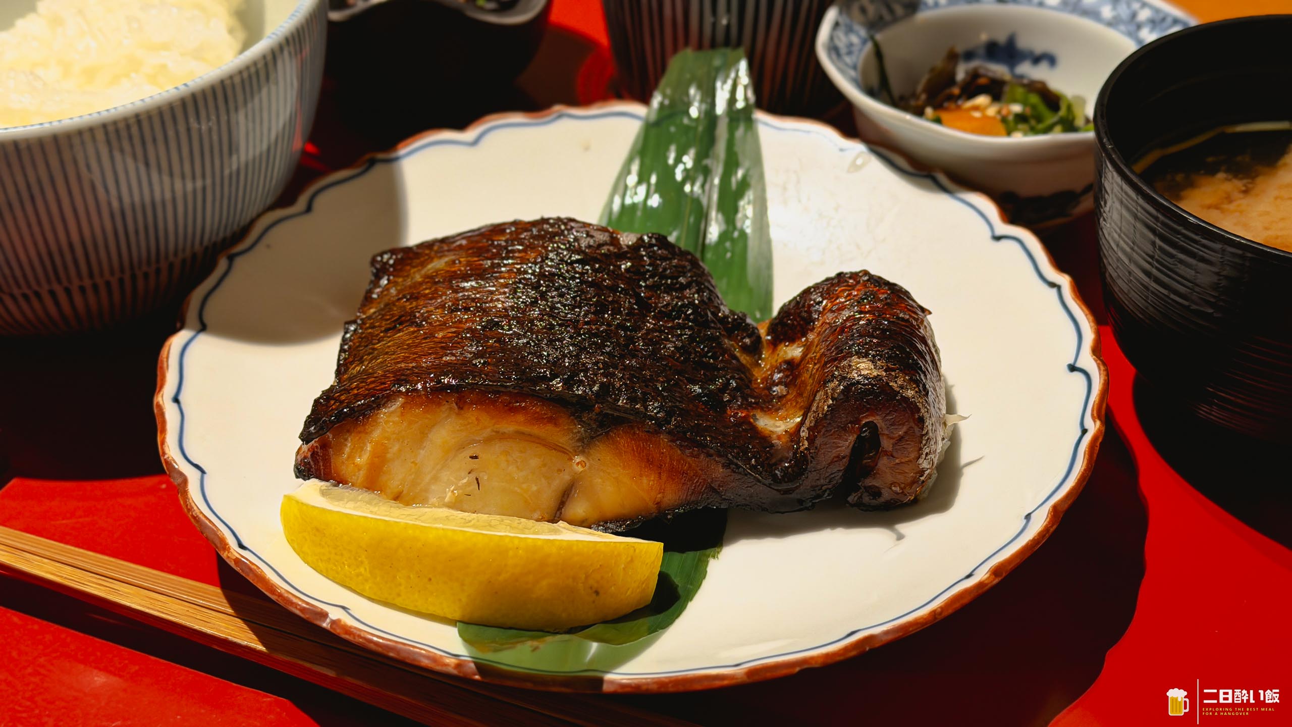 “皮カリッと脂ギュッ”黒むつ柚香焼きランチ@麻布十番たき下 10