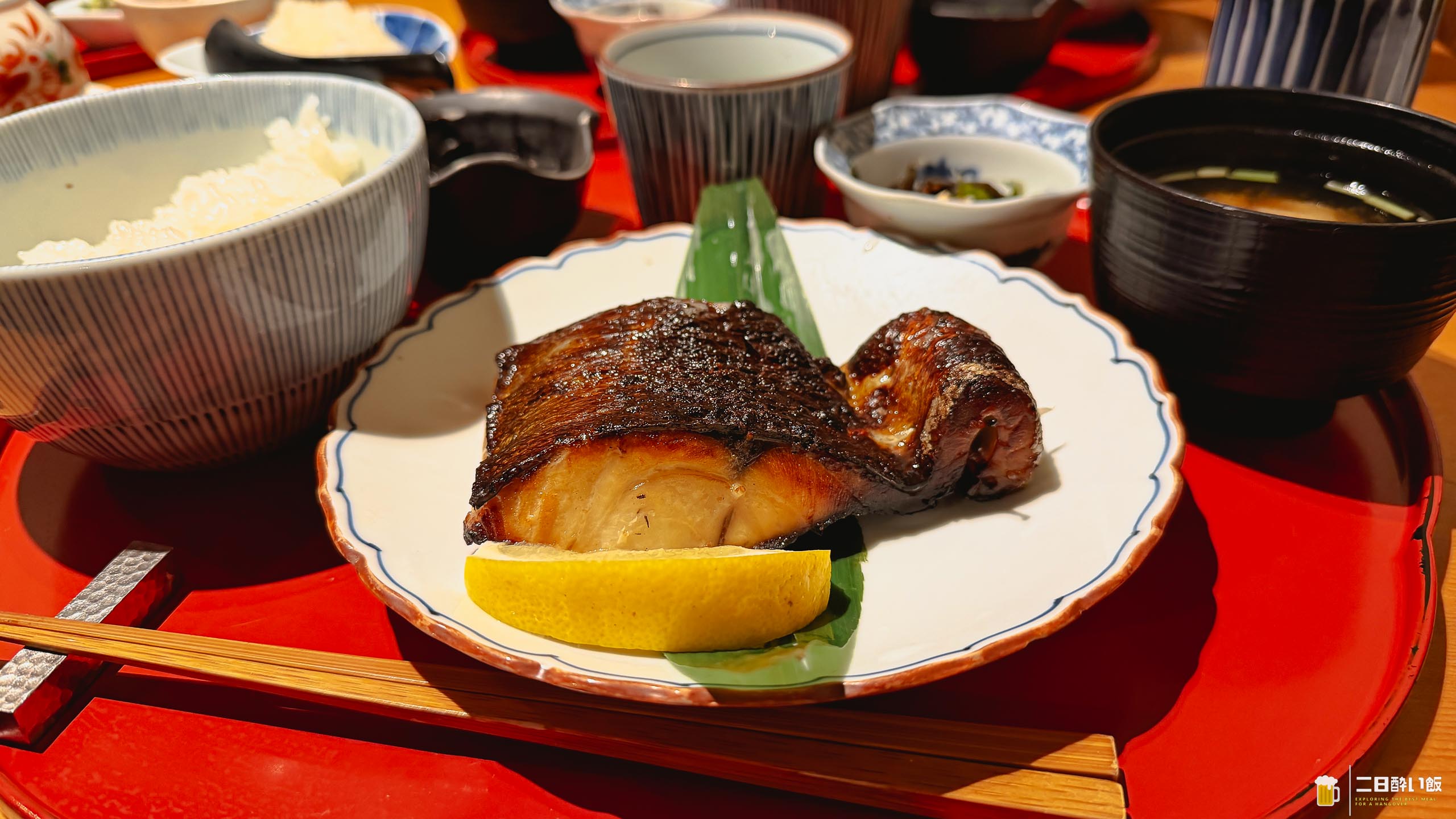 “皮カリッと脂ギュッ”黒むつ柚香焼きランチ@麻布十番たき下 9