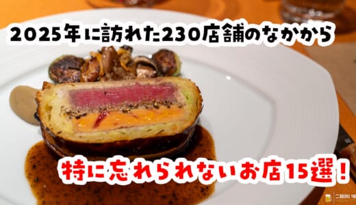 2025年訪問は230店舗、美味しかったお店総まとめ！