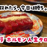 中野『ホルモン人生タロちゃん』、3,300円のタロちゃん盛りで但馬太田牛とホルモン全部のせ