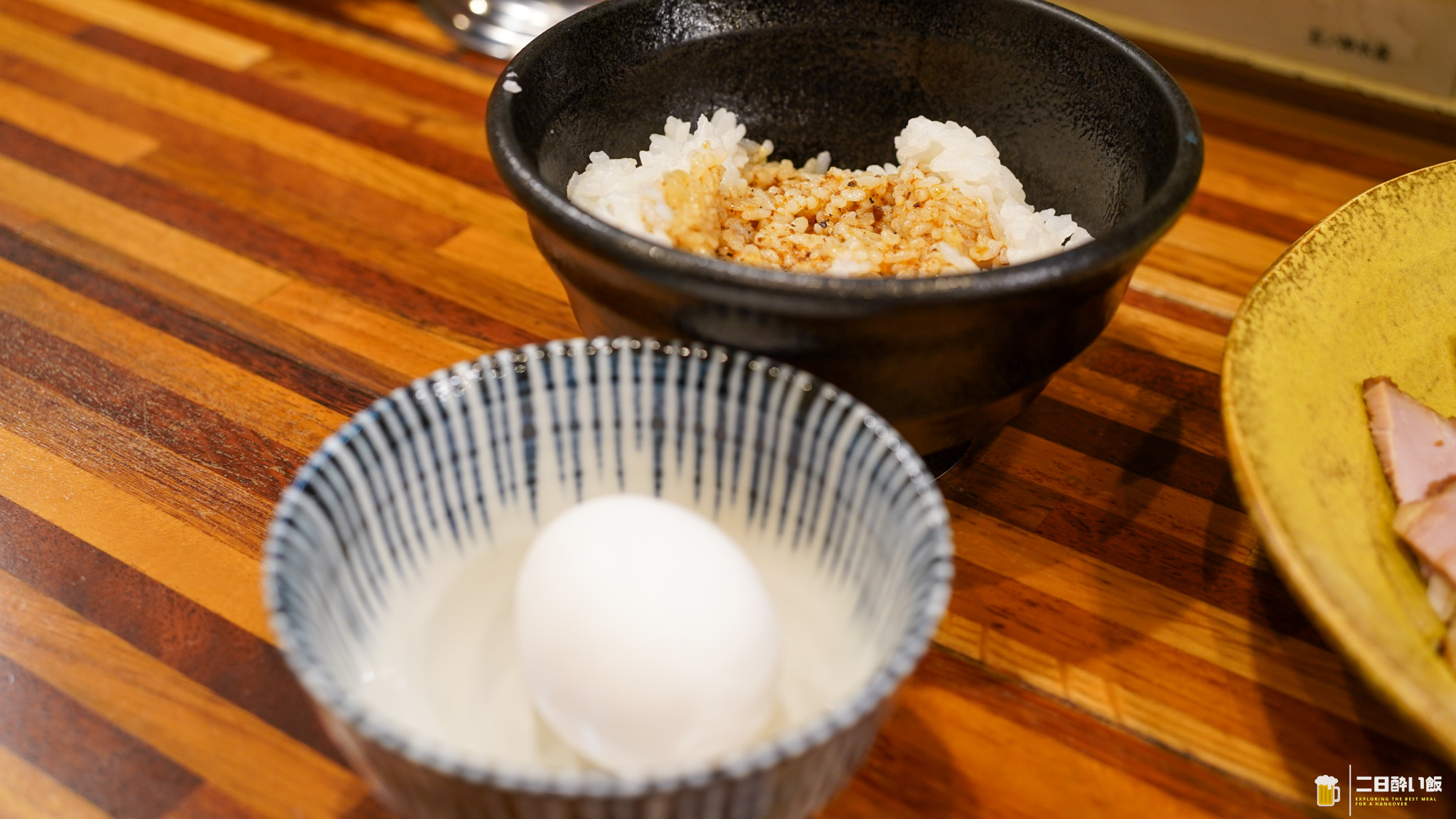 背徳の〆は、海老油TKGに蟹スープ。淡路町「五ノ神水産」 11