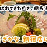 刺身、唐揚げ、煮付け。全部いく。新宿『なきざかな 新宿店はなれ』の岡持ち鮮魚
