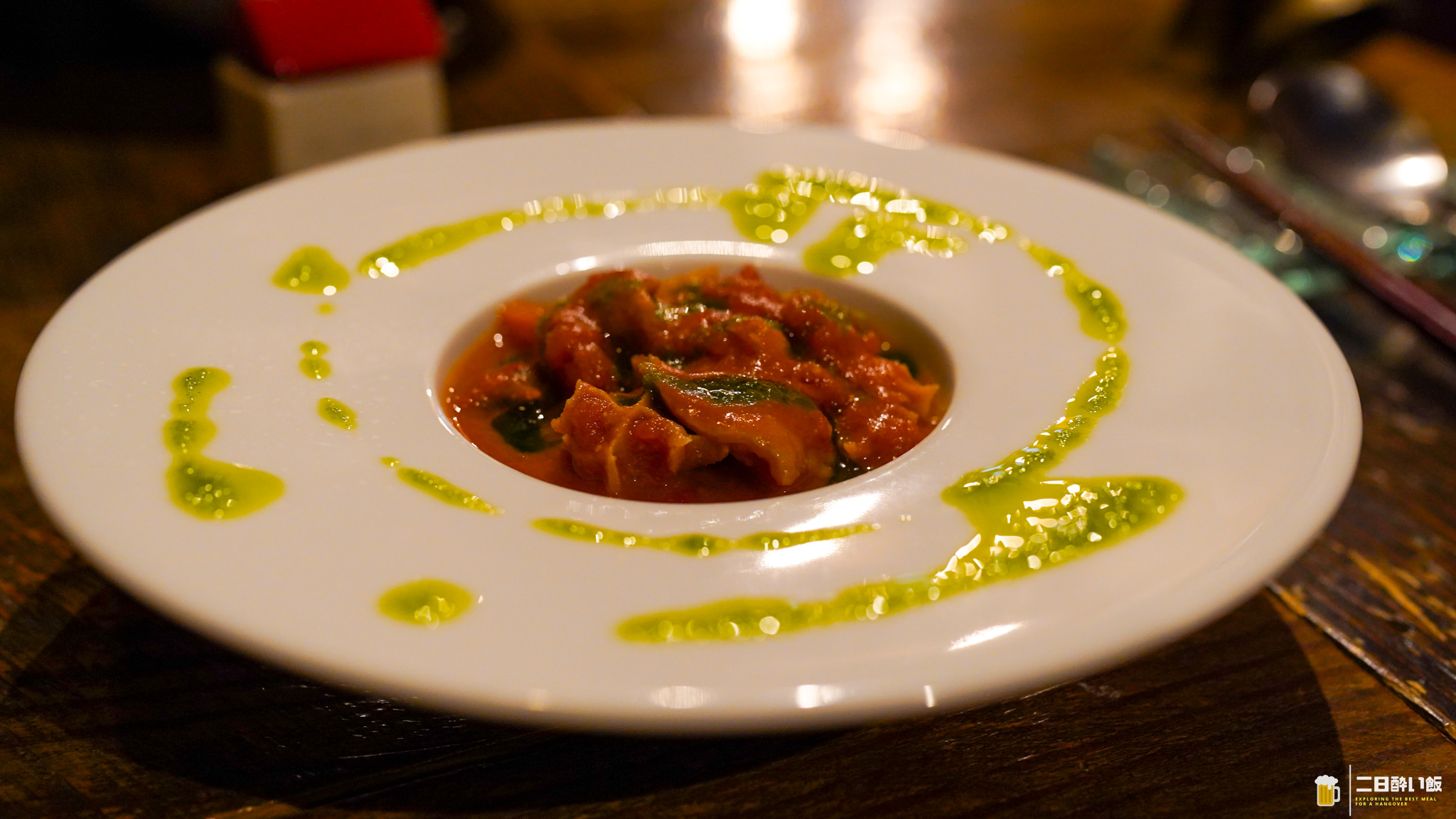 ジャンル欄が、渋滞している。本郷三丁目『hide mode』の、しめがハンバーガーとラーメンなミニセット 11