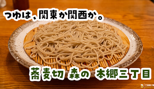 The Duck Dumpling Soup Is Not a Dipping Sauce: Soba and Drinks at Soba Kiri Morino, Hongo-sanchome