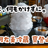 あんこ、シェアしたほうがいいかも。長瀞『阿左美冷蔵 寶登山道店』の極みスペシャル